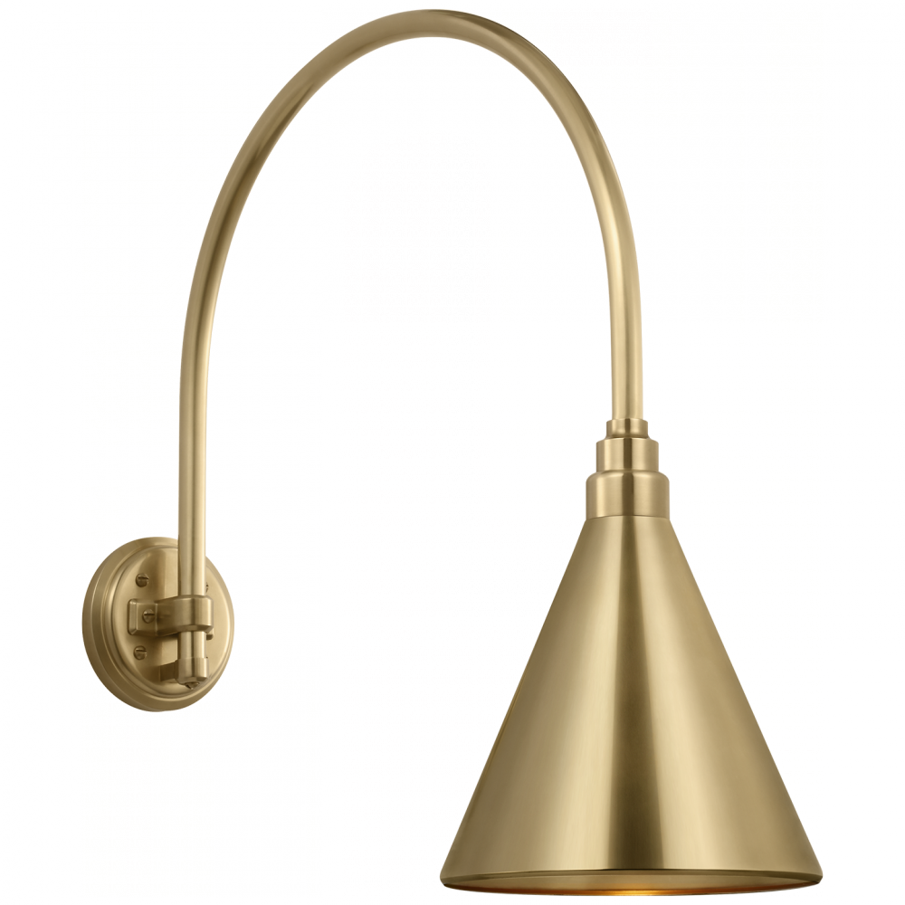 Academy 19.5" Arched Mack Barn Light