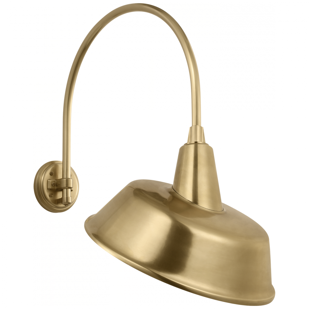 Academy 19.5" Arched Mack Barn Light