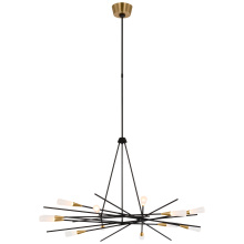 Visual Comfort & Co. Signature Collection CHC 5607BLK - Stellar 40" Radial Chandelier