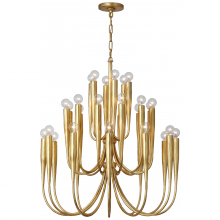 Visual Comfort & Co. Signature Collection JN 5073AGL - Acadia 30" Medium Chandelier