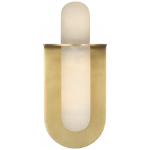 Visual Comfort & Co. Signature Collection KW 2003AB-ALB - Fosse 11" Oval Sconce