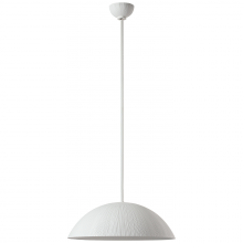 Visual Comfort & Co. Signature Collection KW 5040PW-WG - Utopia 18" Sculpted Pendant