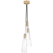 Visual Comfort & Co. Signature Collection RB 5112AB-CG - Osvaldo 4" Triple Pendant