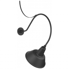 Visual Comfort & Co. Signature Collection TOB 2806MBK/S1-MBK - Academy 26.5" Anchored Larrabee Barn Light