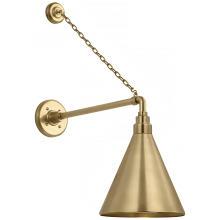 Visual Comfort & Co. Signature Collection TOB 2813HAB/S10-HAB - Academy 17.5" Anchored Mack Barn Light