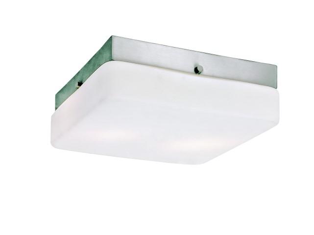 2LT-HALOGEN FLUSHMOUNT-FROSTED