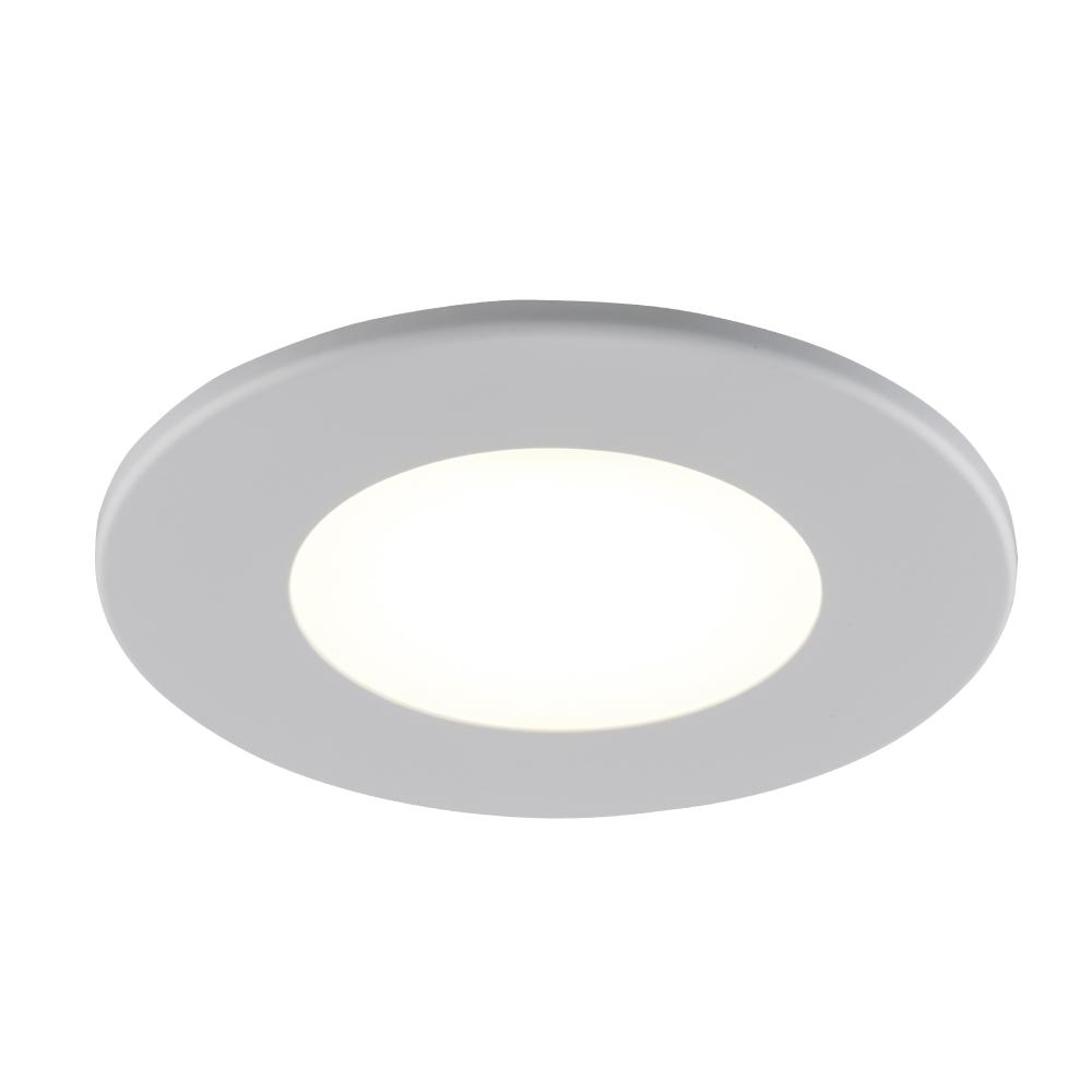 5" LED RECESSED DISK-WH