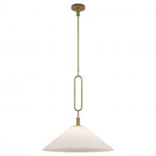 Trans Globe PND-2255 AG - Lumidrop 1 - Light Modern Pendant with Opal Glass