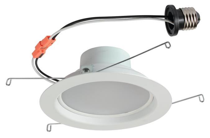 14W Recessed LED Downlight 5" Dimmable 3000K E26 (Medium) Base, 120 Volt, Box