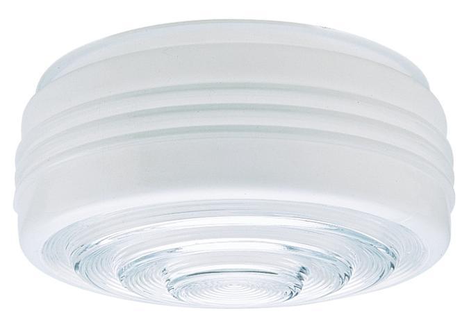 White and Clear Drum Shade, 6-Pack