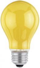 Westinghouse 345200 - 60W A19 Incandescent Bug Yellow E26 (Medium) Base, 120 Volt, Box, 2-Pack