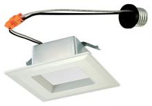 Westinghouse 3105300 - 10W Square Recessed LED Downlight 4" Dimmable 3000K E26 (Medium) Base, 120 Volt, Box