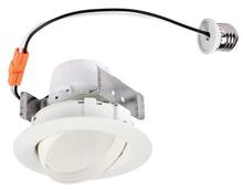 Westinghouse 5083000 - 10W Sloped Recessed LED Downlight 4" Dimmable 3000K E26 (Medium) Base, 120 Volt, Box