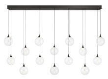 Eurofase 48939-010 - IISSA-CHD-14LT-72IN-BK-CL