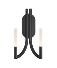 Eurofase 49009-033 - OLETTE-WSC-2LT-17IN-BK-FR