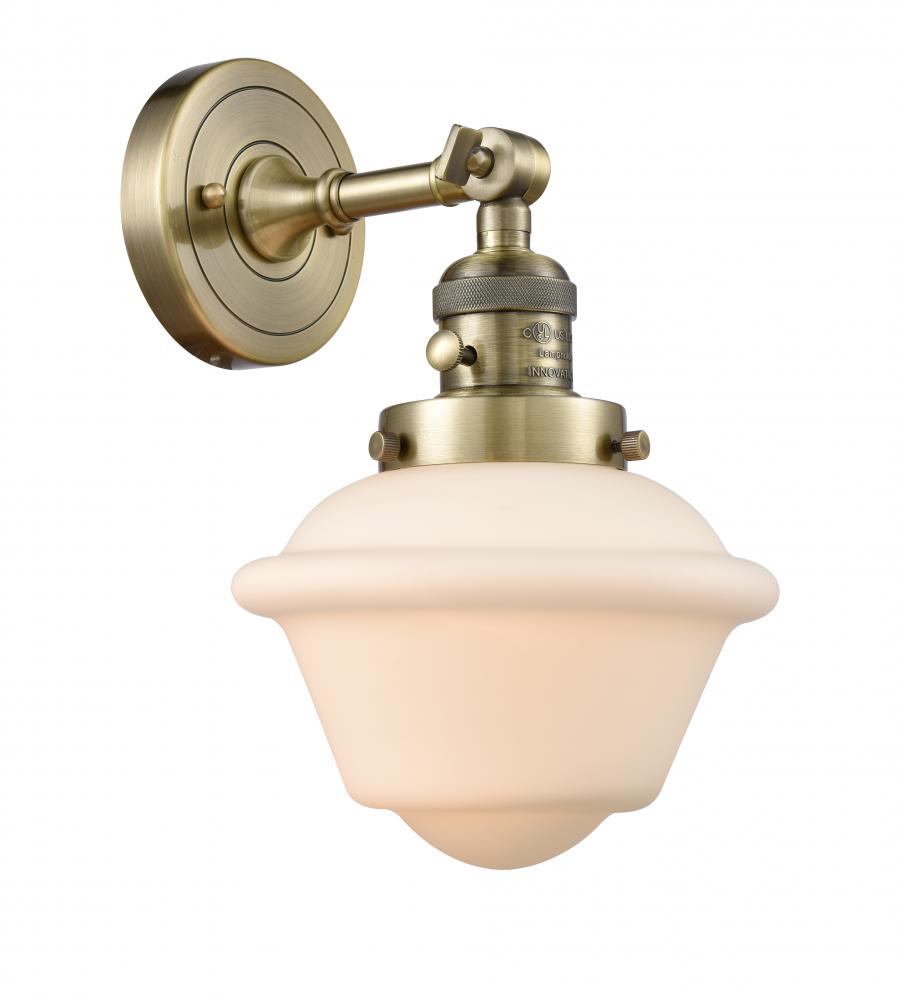 Oxford - 1 Light - 8 inch - Antique Brass - Sconce