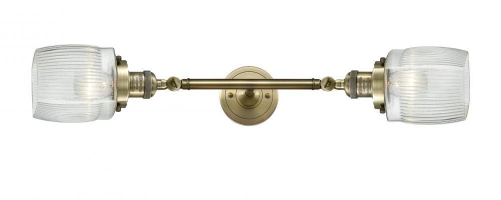 Colton - 2 Light - 6 inch - Antique Brass - Bath Vanity Light