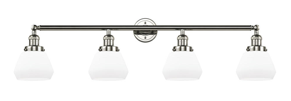 Fulton - 4 Light - 43 inch - Polished Nickel - Bath Vanity Light