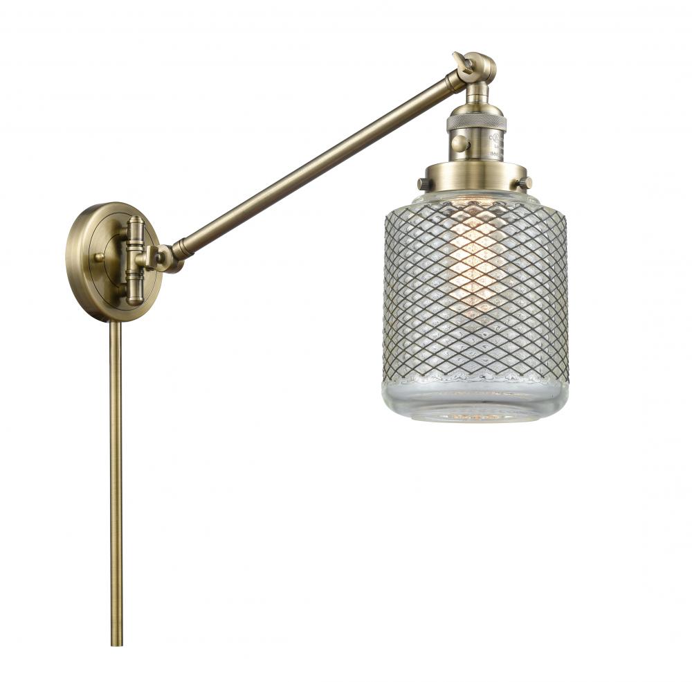 Stanton - 1 Light - 6 inch - Antique Brass - Swing Arm