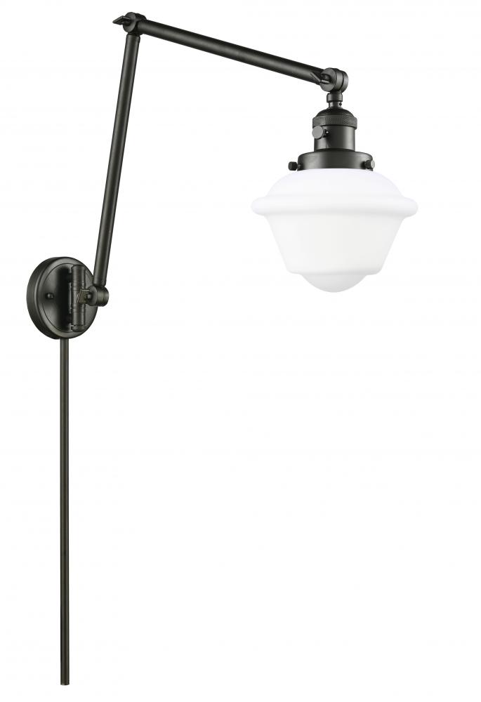 Oxford - 1 Light - 8 inch - Oil Rubbed Bronze - Swing Arm