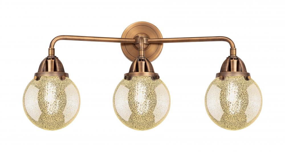 Beacon - 3 Light - 24 inch - Antique Copper - Bath Vanity Light