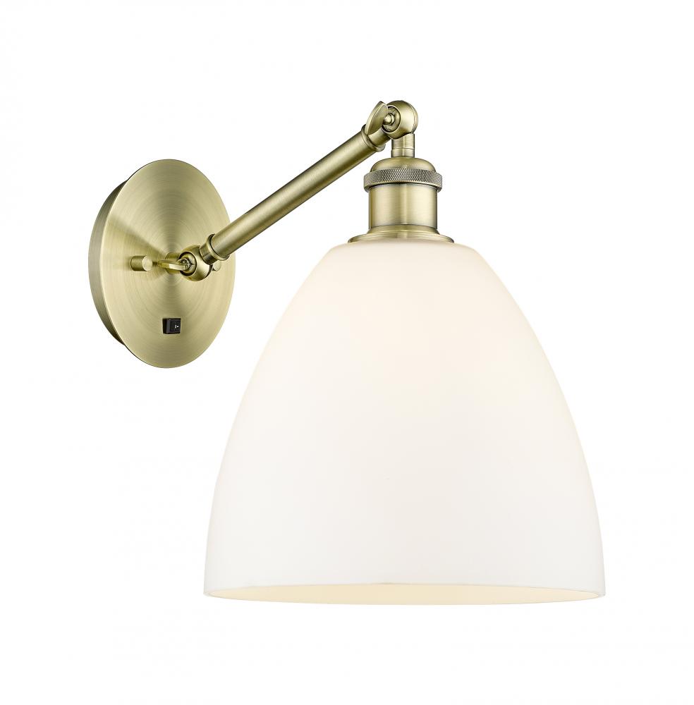 Bristol - 1 Light - 9 inch - Antique Brass - Sconce