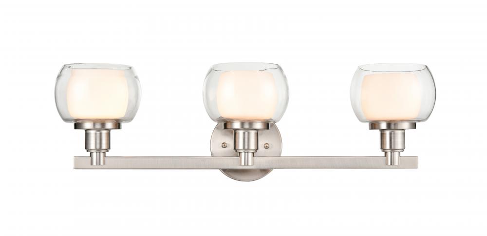 Cairo - 3 Light - 24 inch - Black - Bath Vanity Light