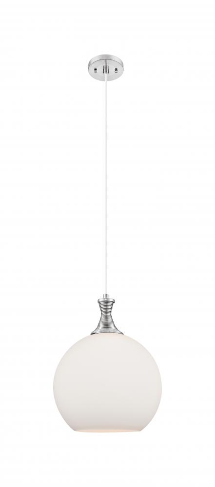 Astor - 1 Light - 12 inch - Brushed Satin Nickel - Cord hung - Mini Pendant