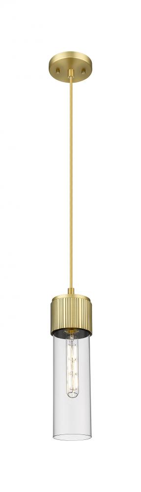 Bolivar - 1 Light - 5 inch - Brushed Brass - Pendant