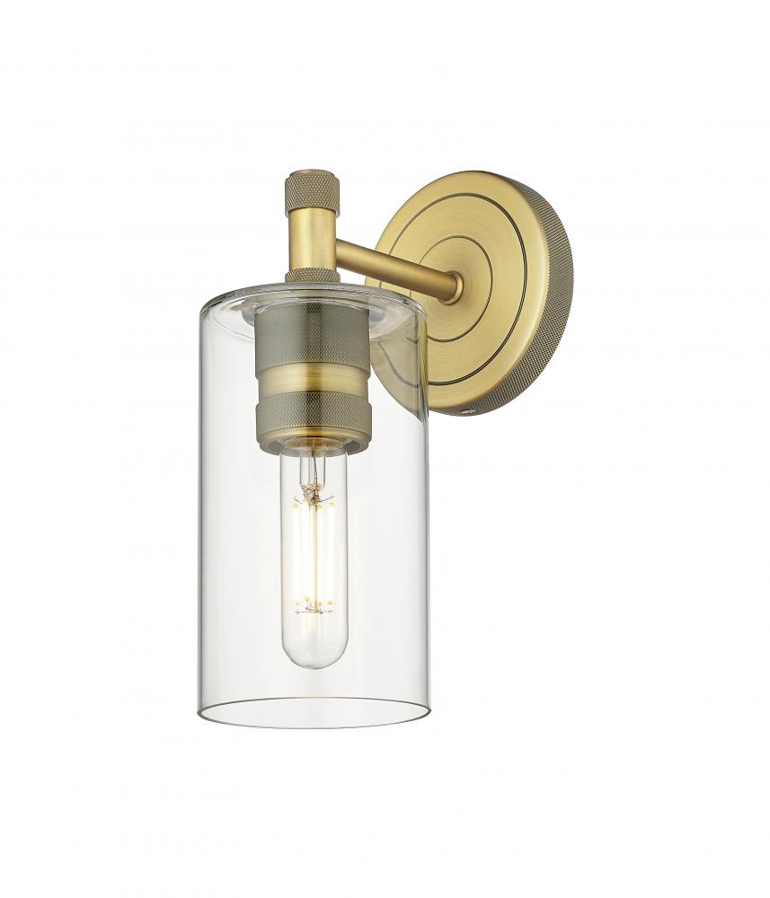 Crown Point - 1 Light - 5 inch - Brushed Brass - Sconce