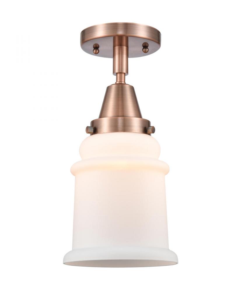 Canton - 1 Light - 6 inch - Antique Copper - Semi-Flush Mount