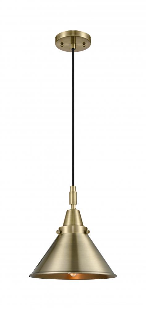 Briarcliff - 1 Light - 10 inch - Antique Brass - Mini Pendant