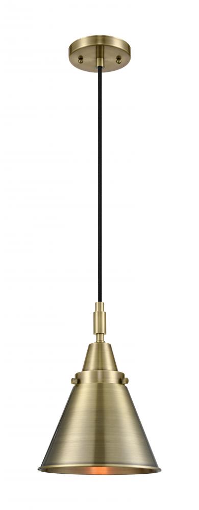 Appalachian - 1 Light - 8 inch - Antique Brass - Mini Pendant