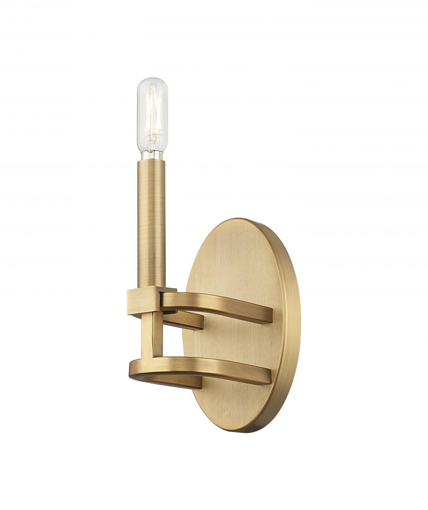 Lexington - 1 Light - 4 inch - Brushed Brass - Sconce