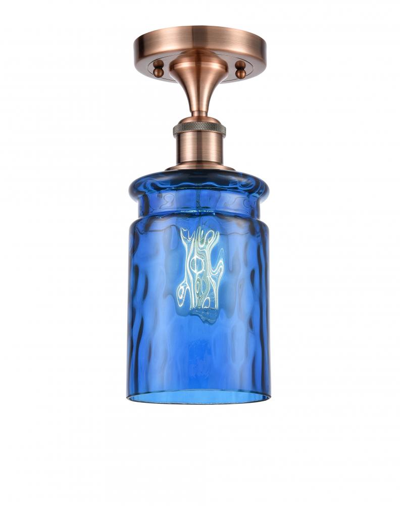 Candor 1 Light Semi-Flush Mount