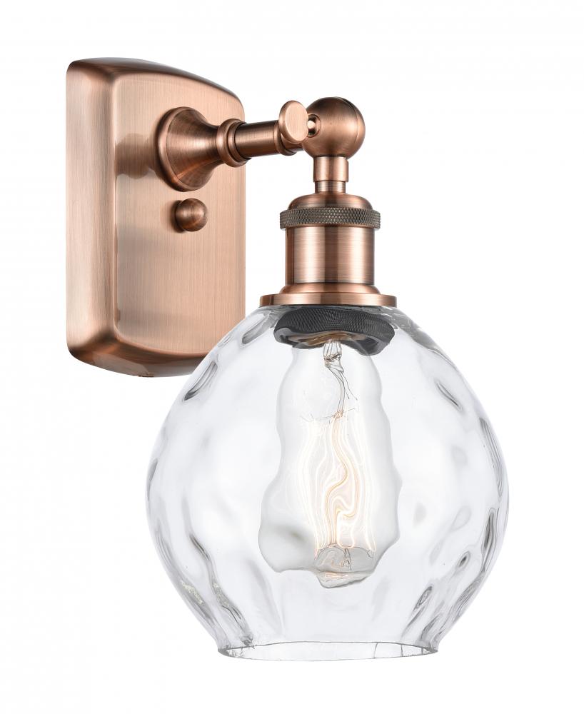 Waverly - 1 Light - 6 inch - Antique Copper - Sconce