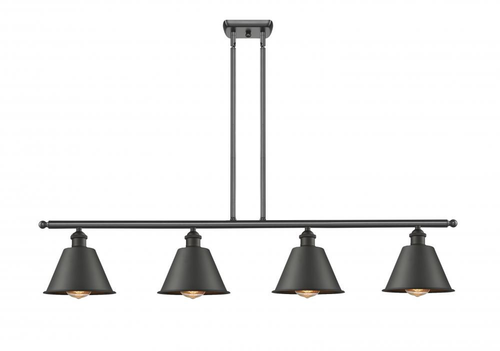 Smithfield - 4 Light - 48 inch - Oil Rubbed Bronze - Stem hung - Island Light