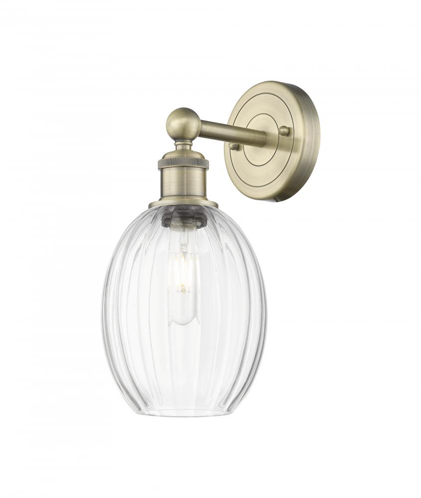 Preston Bulb - 1 Light - 6 inch - Antique Brass - Sconce