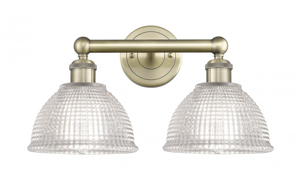 Arietta - 2 Light - 17 inch - Antique Brass - Bath Vanity Light