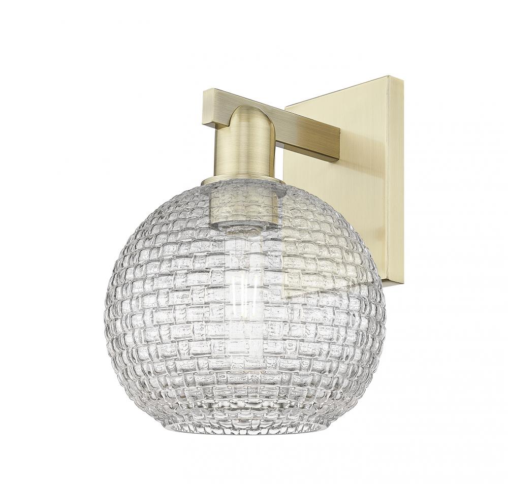 Athens - 1 Light - 8 inch - Antique Brass - Sconce