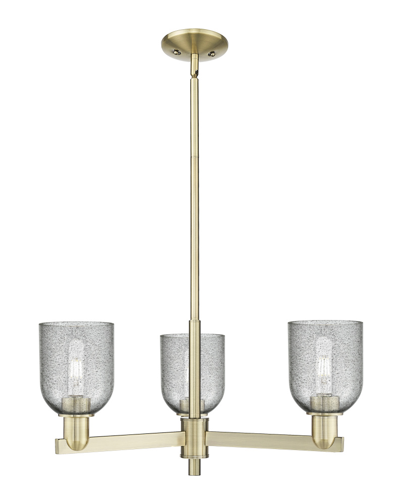 Caledonia - 3 Light - 27 inch - Antique Brass - Stem hung - Pendant