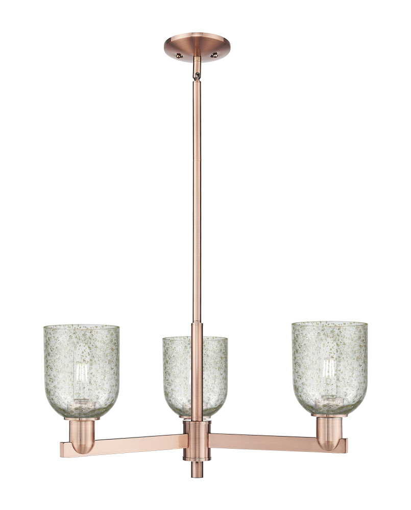 Caledonia - 3 Light - 27 inch - Antique Brass - Stem hung - Pendant