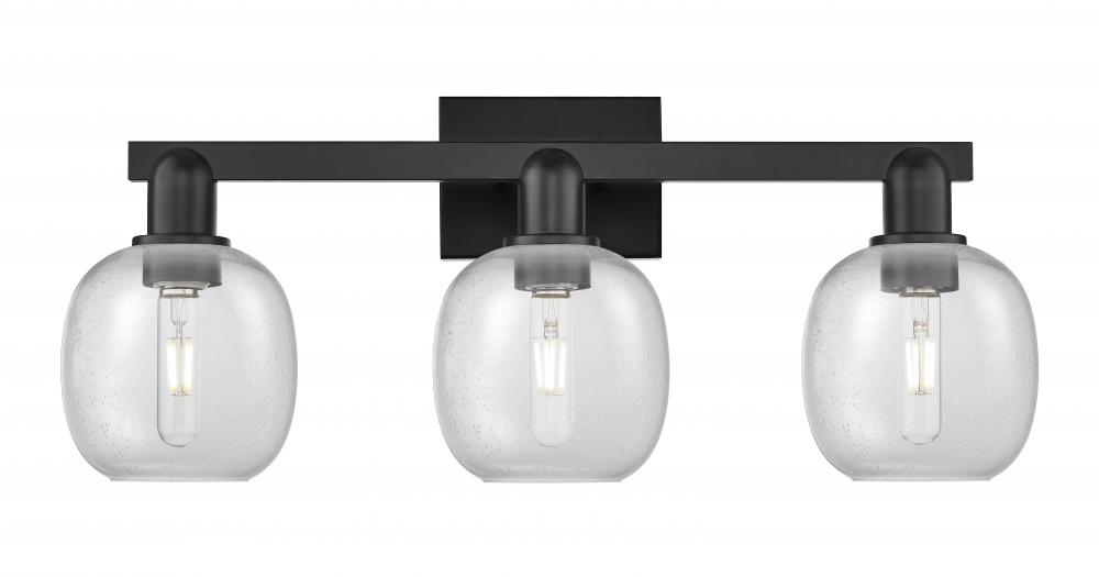 Belfast - 3 Light - 25 inch - Antique Brass - Bath Vanity Light