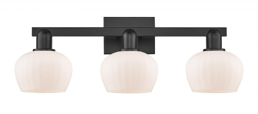 Fenton - 3 Light - 26 inch - Antique Brass - Bath Vanity Light