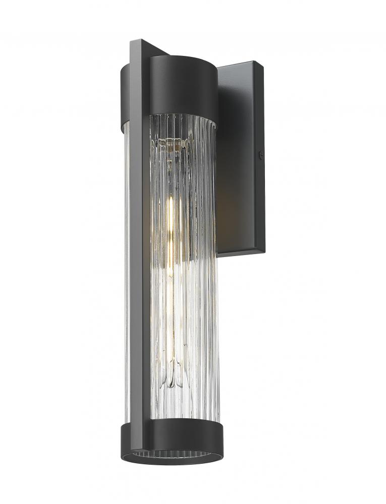 Stratford - 1 Light - 13 inch - Matte Black - Coastal Outdoor Sconce