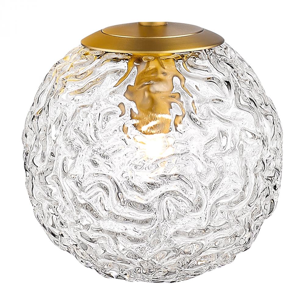 Barrington - 1 Light - 4 inch - Brushed Brass - Sconce