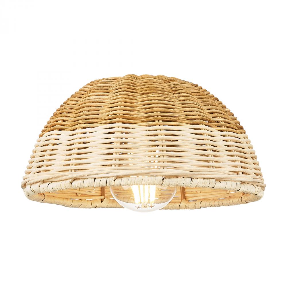 Bristol Natural II - 8 inch - Natural Fiber Shade