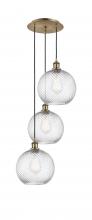 Innovations Lighting 113B-3P-AB-G1214-10 - Athens Multi-Pendant