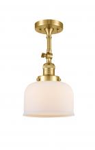 Innovations Lighting 201F-SG-G71 - Bell - 1 Light - 8 inch - Satin Gold - Adjustable Semi-Flush Mount