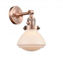 Innovations Lighting 203SW-AC-G321 - Olean - 1 Light - 7 inch - Antique Copper - Adjustable Sconce